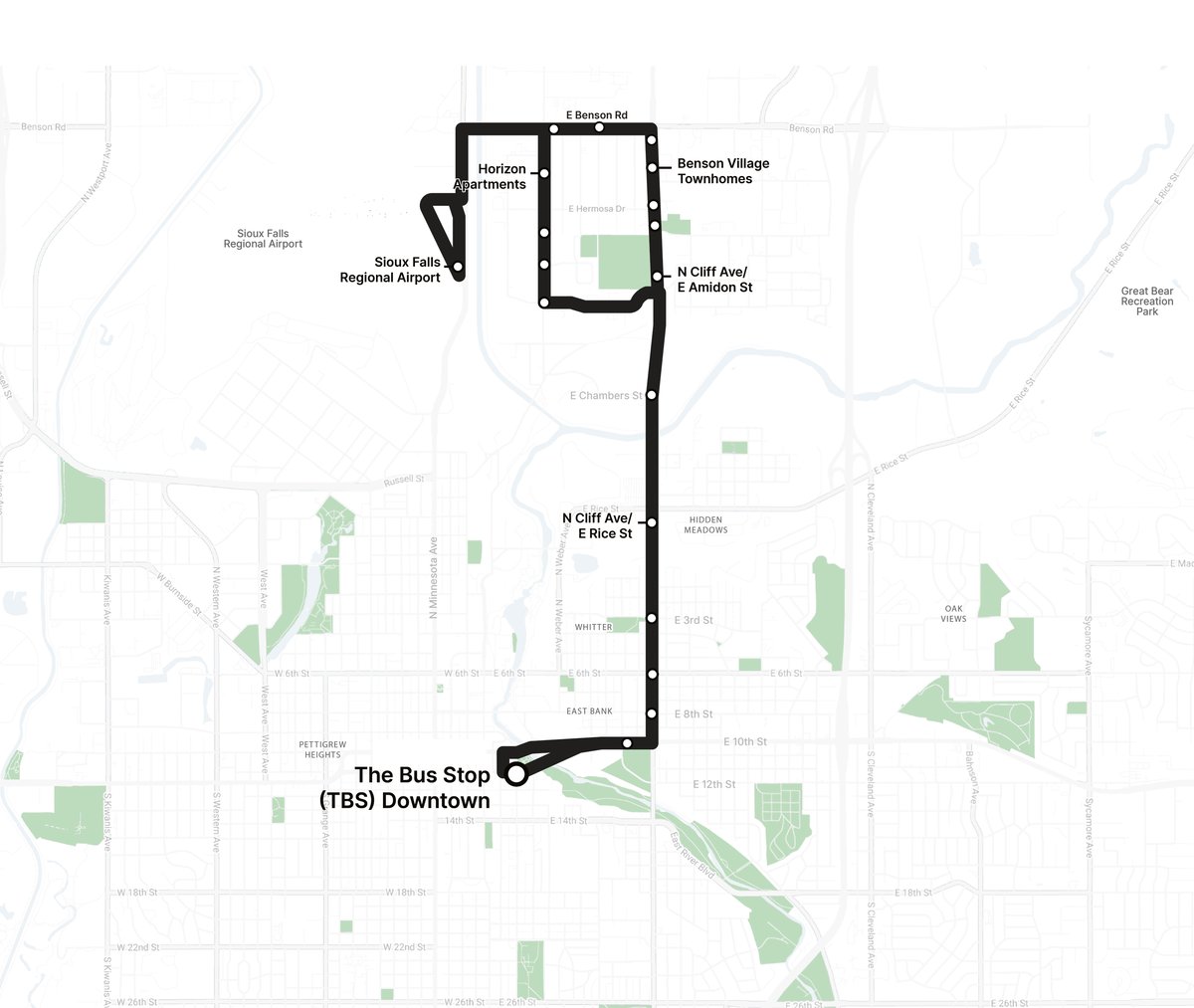 Black Line Sioux Area Metro black-line-sioux-area-metro